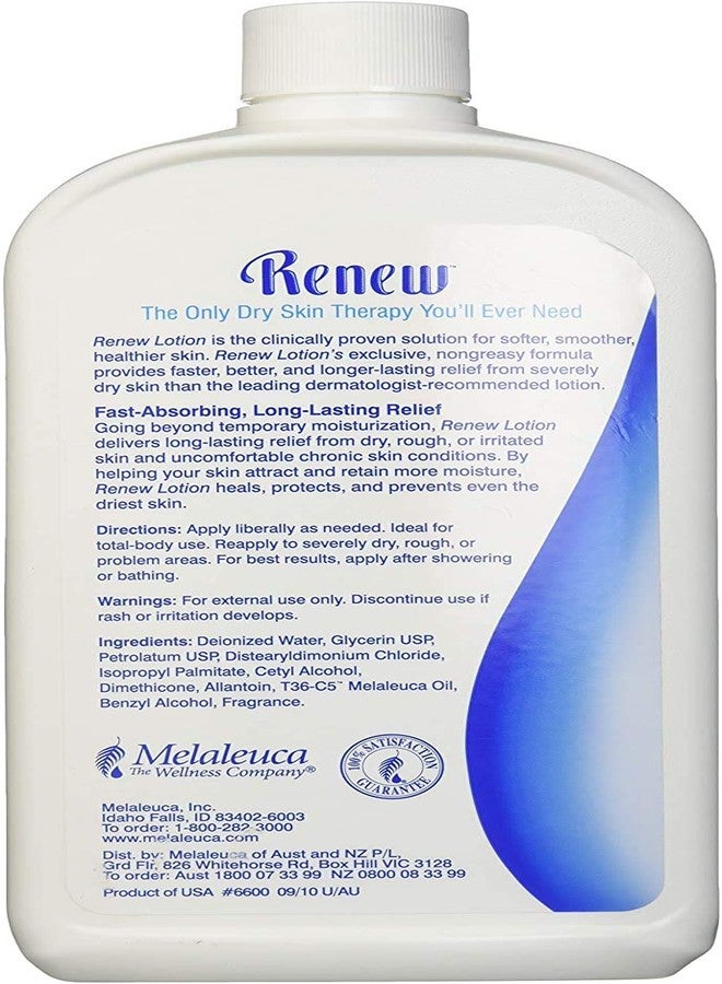 Melaleuca RENEW Intensive Skin Therapy Lotion, 20 oz Bottle (Without Pump) - Image 2
