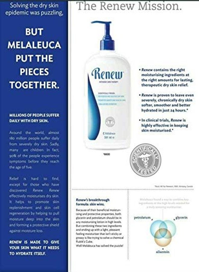 Melaleuca RENEW Intensive Skin Therapy Lotion, 20 oz Bottle (Without Pump) - Image 3