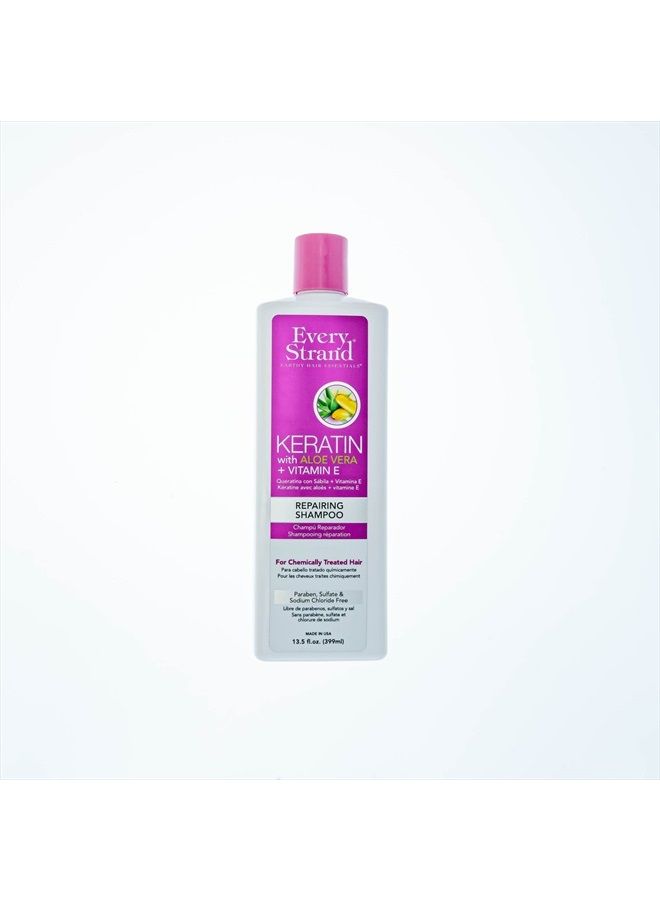 Every Strand Keratin Repairing Shampoo, 13.5 Fl Oz, 13.5 Oz