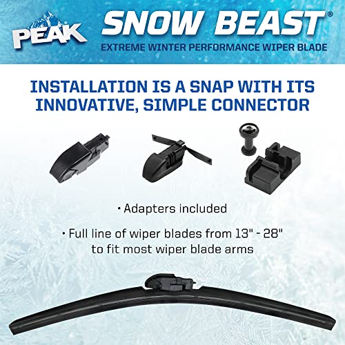 PEAK Snow Beast Winter Windshield Wiper Blade, 22-inch - Image 5
