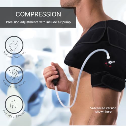 NatraCure Advanced Hot or Cold Therapy Shoulder Ice Pack Wrap, for Shoulder Pain Relief - (Heating Pad for Rotator Cuff Injuries, Surgery, Gym Injuries, Baseball, Pitching) - 16032 - Image 5