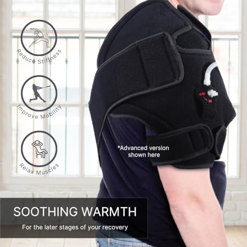 NatraCure Advanced Hot or Cold Therapy Shoulder Ice Pack Wrap, for Shoulder Pain Relief - (Heating Pad for Rotator Cuff Injuries, Surgery, Gym Injuries, Baseball, Pitching) - 16032 - Image 4