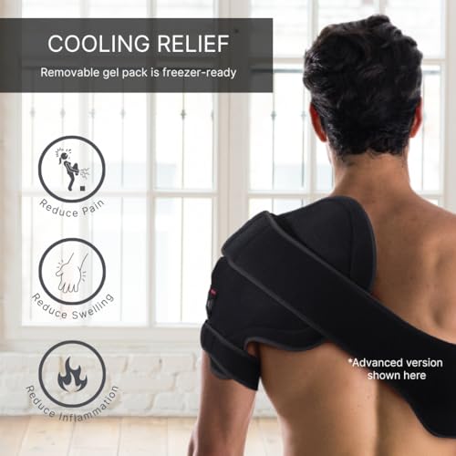 NatraCure Advanced Hot or Cold Therapy Shoulder Ice Pack Wrap, for Shoulder Pain Relief - (Heating Pad for Rotator Cuff Injuries, Surgery, Gym Injuries, Baseball, Pitching) - 16032 - Image 3