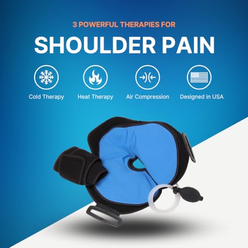 NatraCure Advanced Hot or Cold Therapy Shoulder Ice Pack Wrap, for Shoulder Pain Relief - (Heating Pad for Rotator Cuff Injuries, Surgery, Gym Injuries, Baseball, Pitching) - 16032 - Image 2