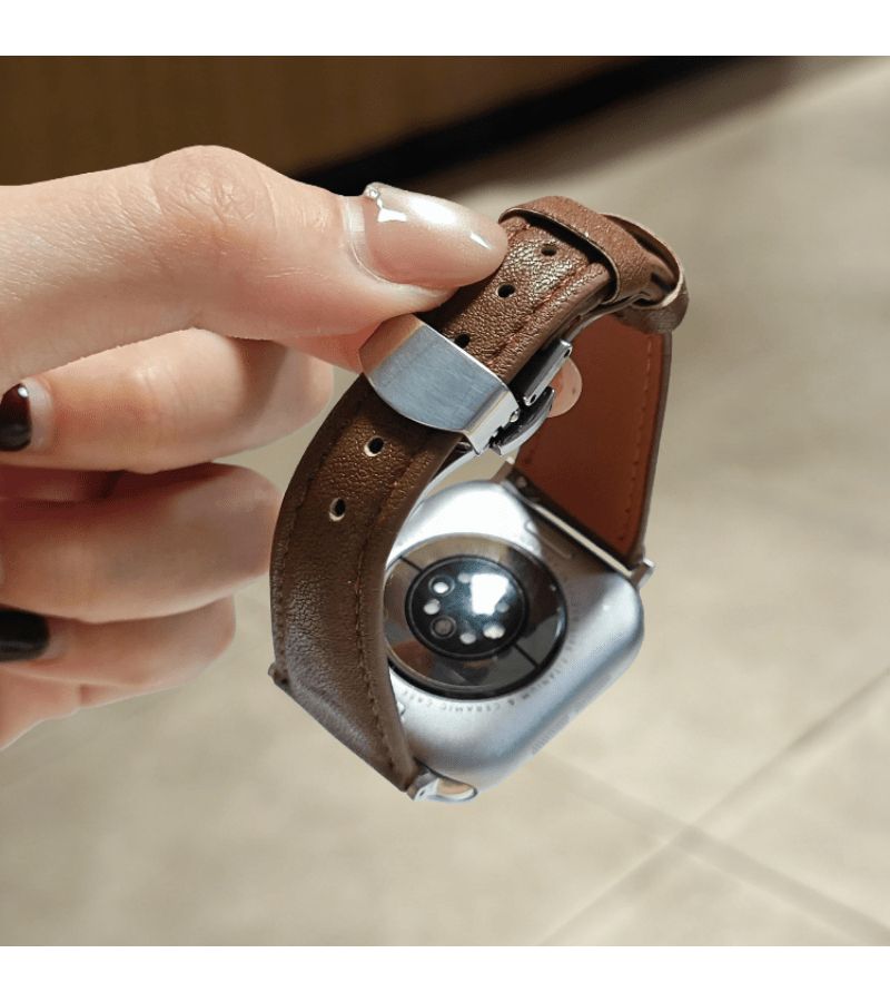 Minimalist Light Luxury Style Handmade Watch Band Mixed Colors 38mm 40mm 41mm 42mm for Apple Watch Series Ultra SE 11 10 9 8 7 6 5 4 3 2 1 - Image 1
