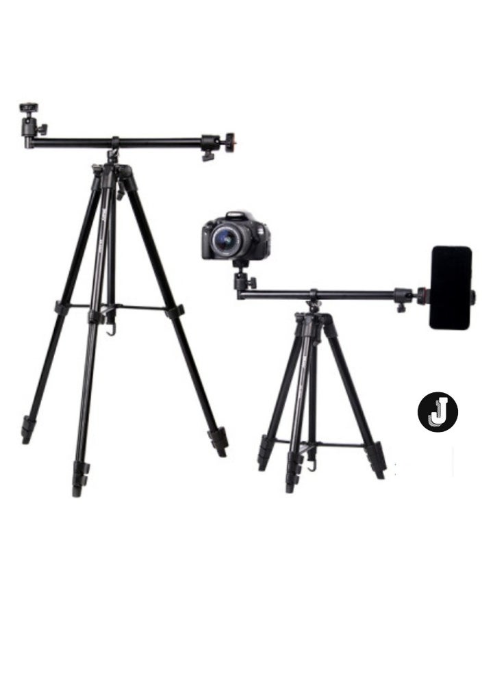 JAJEEK Versatile 2-in-1 Overhead & Vlogging Tripod for Pro-Level Content Creation - Image 1