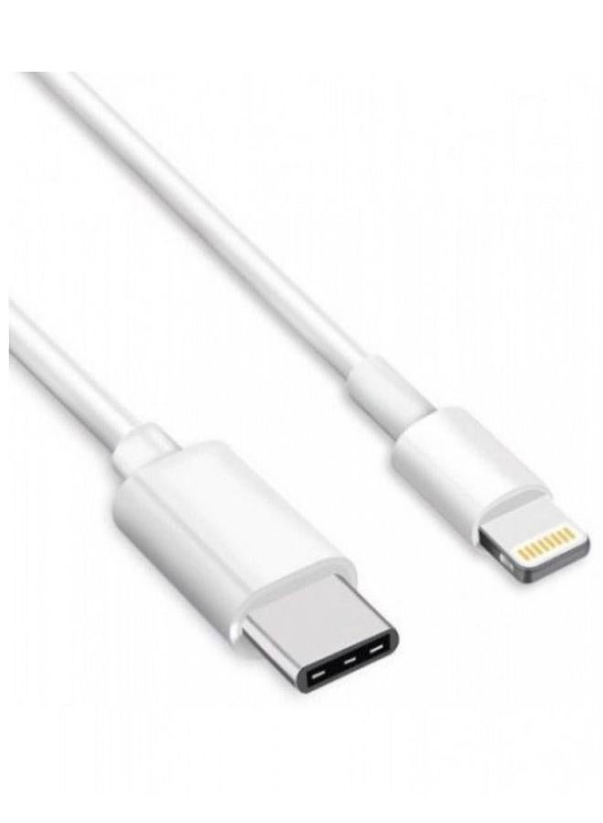 PROMASS Original Charging and Data Transfer Cable1 Meter long White Color Compatible with iPhone 6 / iPhone 7 / iPhone 11 / iPhone 12 / iPhone 13 / iPhone 14 Pro Max / Pro / Max with PD technology - Image 4