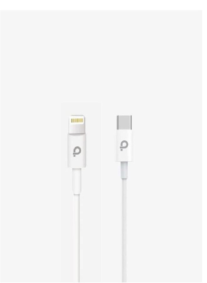 PROMASS Original Charging and Data Transfer Cable1 Meter long White Color Compatible with iPhone 6 / iPhone 7 / iPhone 11 / iPhone 12 / iPhone 13 / iPhone 14 Pro Max / Pro / Max with PD technology - Image 2