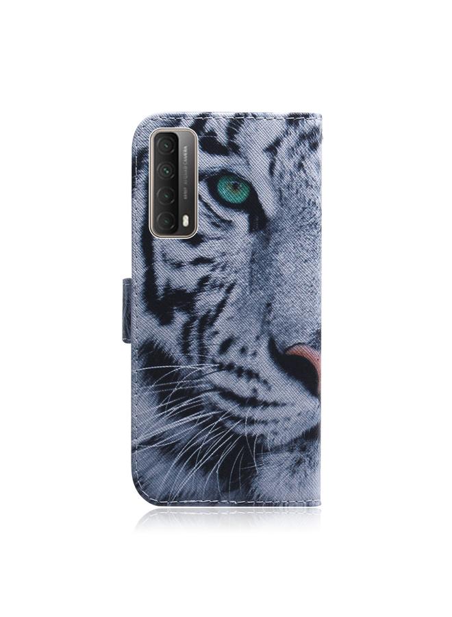 Zaboon Case For Huawei P Smart 2021 / Y7a Coloured Drawing Horizontal Flip Leather Case, with Holder & Card Slots & Wallet - Image 3