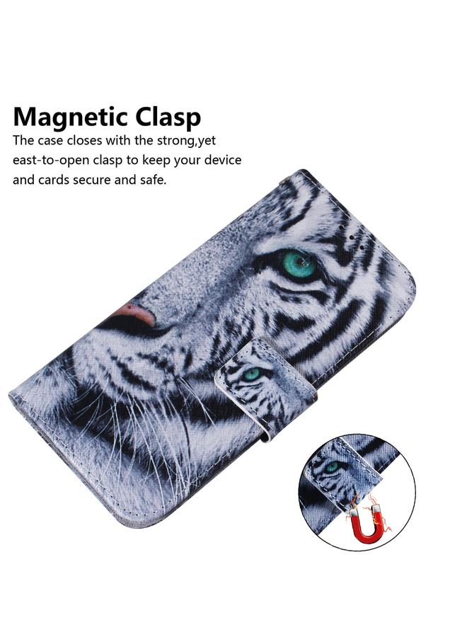 Zaboon Case For Huawei P Smart 2021 / Y7a Coloured Drawing Horizontal Flip Leather Case, with Holder & Card Slots & Wallet - Image 4