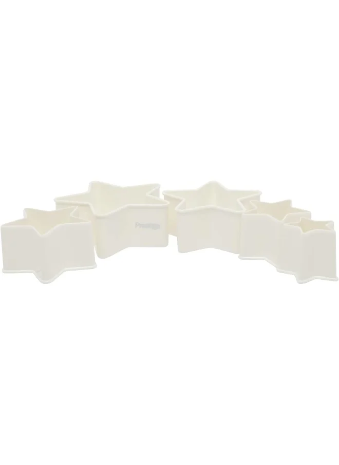 Prestige Prestige Star Shape Pastry Cutter - Set 5 Piece