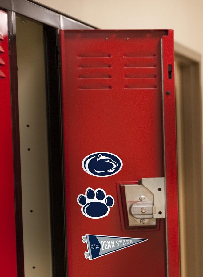 GRAPHICS & MORE Penn State University 10ct Vinyl Sticker Pack – Large Waterproof Nittany Lions, Paw Print, Helmet & Mascot Decals for Laptops, Water Bottles, Tablets, Scrapbooks, Vehicles & More - Image 4