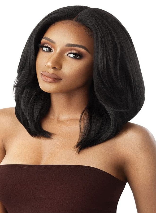 Outre Neesha Soft & Natural Synthetic Swiss Lace Front Wig NEESHA 201 (S1B/30) - Image 2
