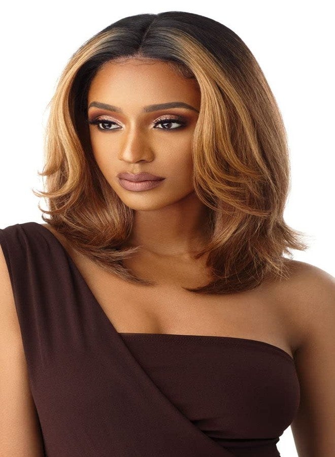 Outre Neesha Soft & Natural Synthetic Swiss Lace Front Wig NEESHA 201 (S1B/30) - Image 3