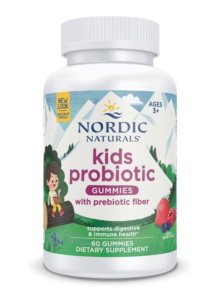 NORDIC NATURALS Kids Probiotic Gummies 60's 