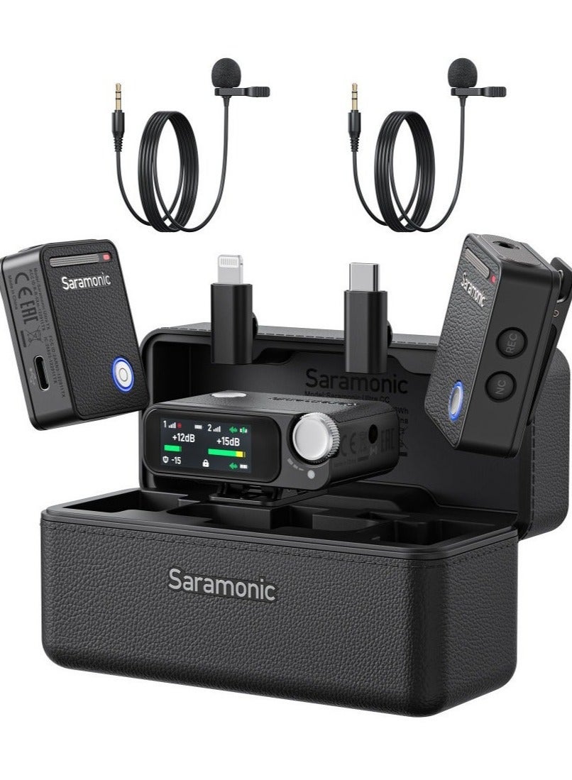سارامونيك Saramonic ultra-03 2-person Wireless Microphone System With Timecode With Lavalier Mics