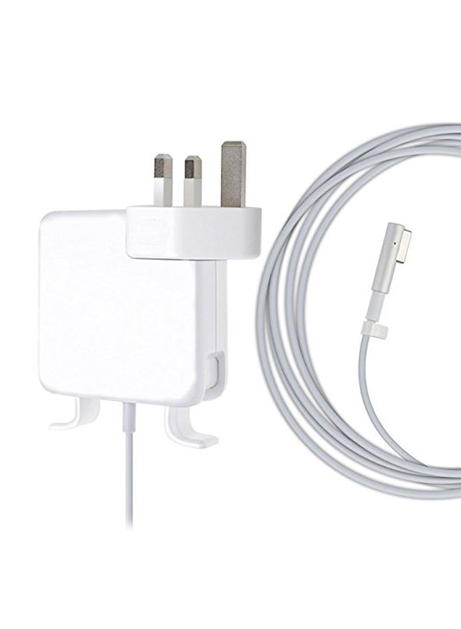 محول شحن AC بديل لجهاز Apple MacBook Pro مقاس 13 بوصة باللون الأبيض - Image 1