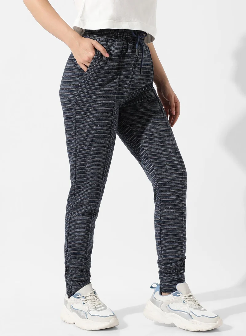 Pinacolada  Women's Grey Striped Trackpants for Women | Best Price UAE