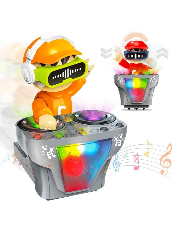 Goyal's DJ Robot Pig Toy for Kids - Musical Robot with LED Lights, Crawling Toys for Little Kids, 1-4 Years - Multicolor - Image 1