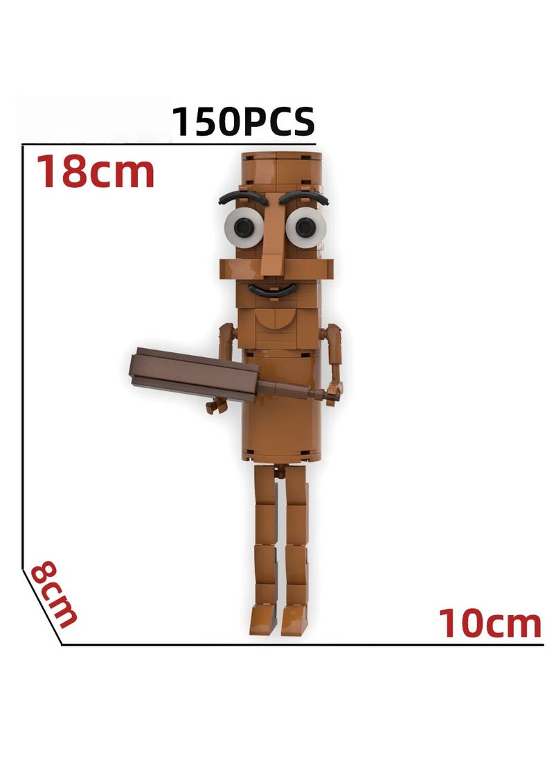 General - TungTungSahur Shan Hai Jing Building Block Spoof Toys are both fun toys and personality ornaments - Image 1