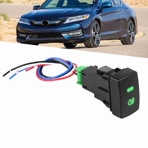 Aramox Fog Light Switch,5 Pin Black Plastic Car Push Button Fog Light Switch for CRV - Image 5