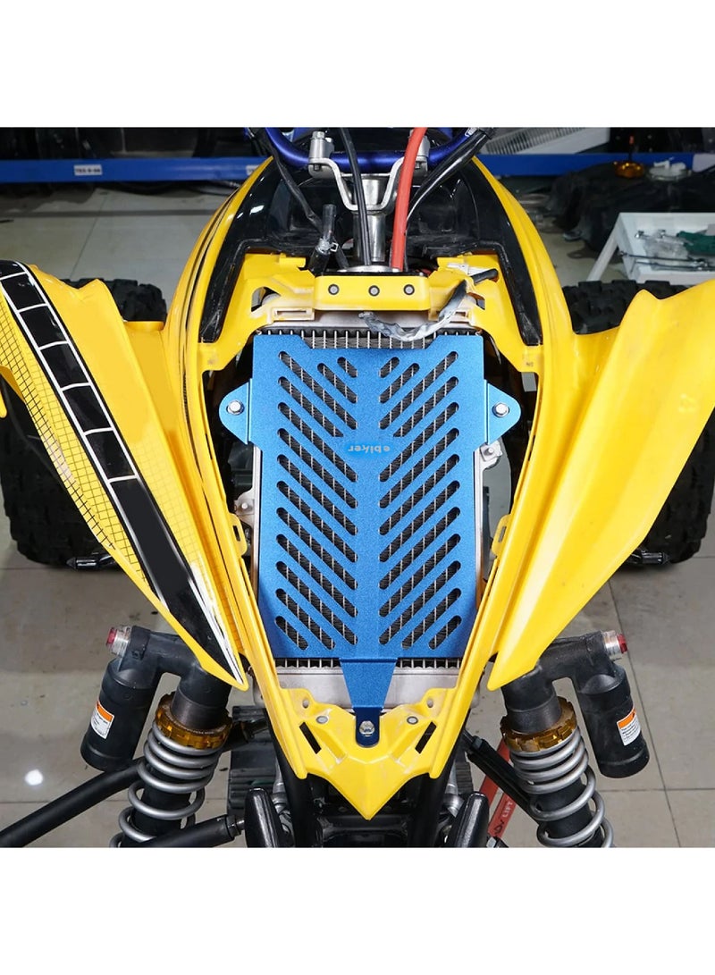 General Blue ATV Parts Radiator Guard for Yamaha Raptor 700, 1 Piece  - Image 2
