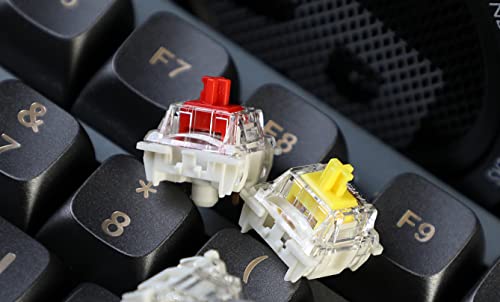 GATERON G Pro 3.0 Switches Pre-lubed 5 pinS RGB Linear for Gaming Mechanical Keyboard (Brown, 35PCS) - Image 4
