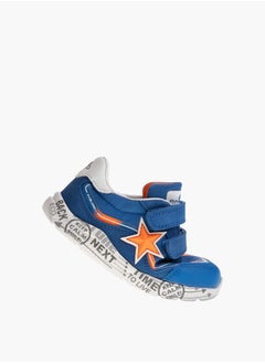 Pablosky Boys Panelled Casual Shoes With Hook And Loop Closure  - Image 5