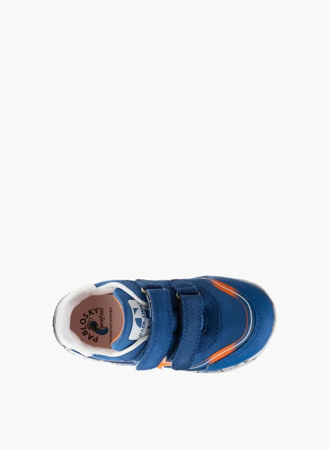 Pablosky Boys Panelled Casual Shoes With Hook And Loop Closure