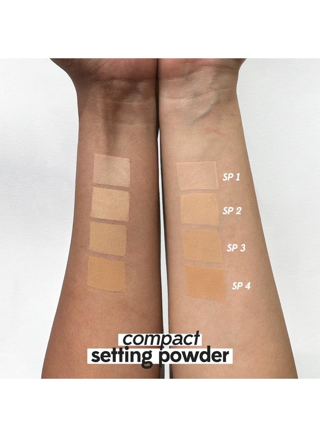 روبيز أورجانيك بودرة تثبيت مضغوطة غير لامعة بدون مسام مع عامل حماية من أشعة الشمس للنساء لجميع أنواع البشرة، مكياج للوجه، تتحكم في الزيوت، تخفي العيوب وتمنح البشرة إشراقة، طبيعية، غير مجربة على الحيوانات، نباتية وخالية من البارابين - درجة اللون Sp2، 9 جرام، بيج - Image 2