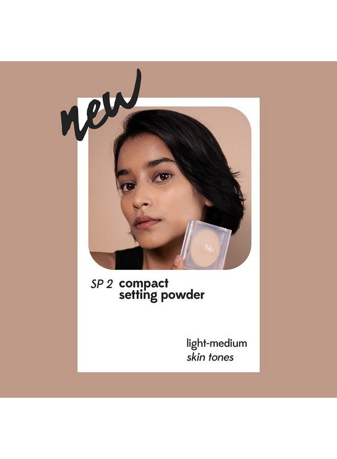 روبيز أورجانيك بودرة تثبيت مضغوطة غير لامعة بدون مسام مع عامل حماية من أشعة الشمس للنساء لجميع أنواع البشرة، مكياج للوجه، تتحكم في الزيوت، تخفي العيوب وتمنح البشرة إشراقة، طبيعية، غير مجربة على الحيوانات، نباتية وخالية من البارابين - درجة اللون Sp2، 9 جرام، بيج - Image 4