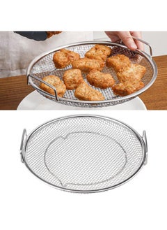 Frying Oil Drain Rack Stainless Steel Filter Tool for Fried Food Round 22cm with Handle - pzsku/Z36B0267593FAB25FA989Z/45/_/1734083715/874e7679-d078-4700-b7eb-a3f31c72baa3