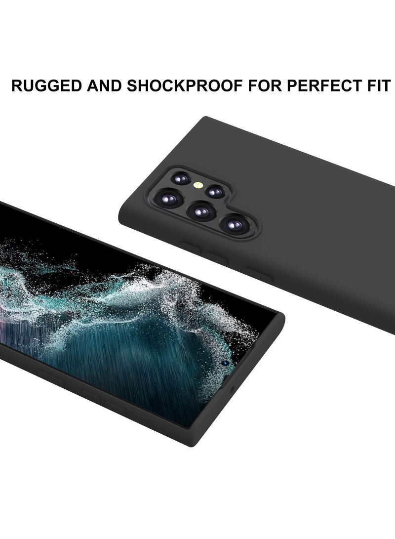 BORTONY Galaxy S22 Ultra Case Slim Fit Durable Camera Protective Soft Silicone Cover Compatible with Samsung Galaxy S22 Ultra - Image 4