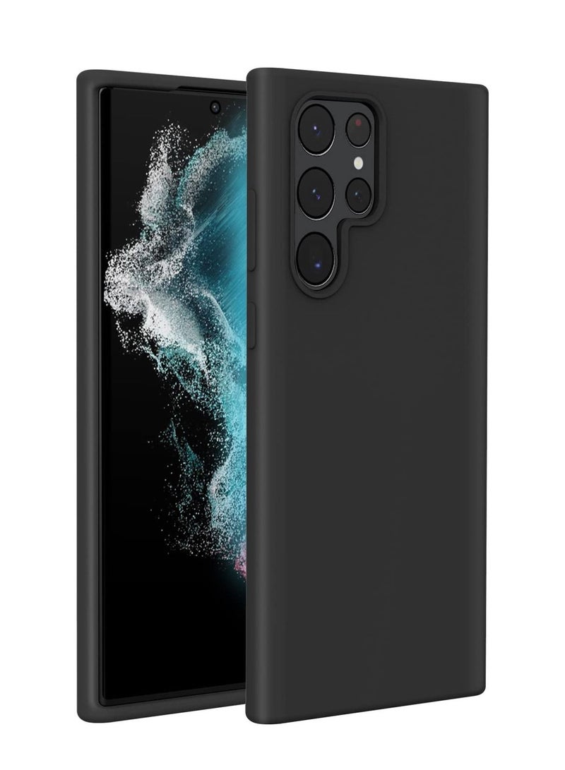 BORTONY Galaxy S22 Ultra Case Slim Fit Durable Camera Protective Soft Silicone Cover Compatible with Samsung Galaxy S22 Ultra - Image 1