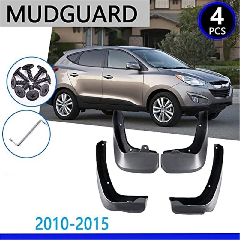QASULER Car Mudguards for Hyundai Tucson Ix35 - Image 5