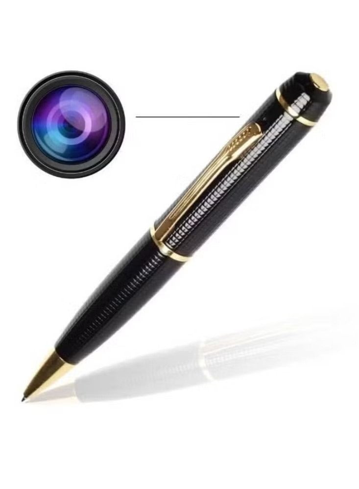 Generic Upgraded Golden HD Pen Camera With 1080p HD Video And Audio Recording - Image 1