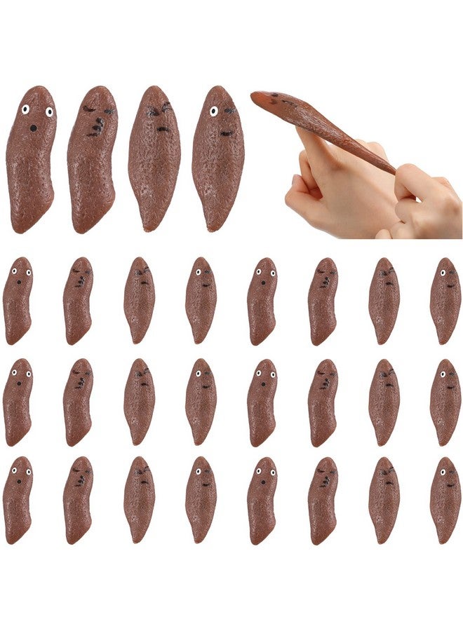 Jerify 24 Pieces Finger Slingshot Toys Fake Toy Ornament Slingshot Gag Toys Fingers Stretchy Funny Rubber Good For Flying Games And Party Favors - Image 1