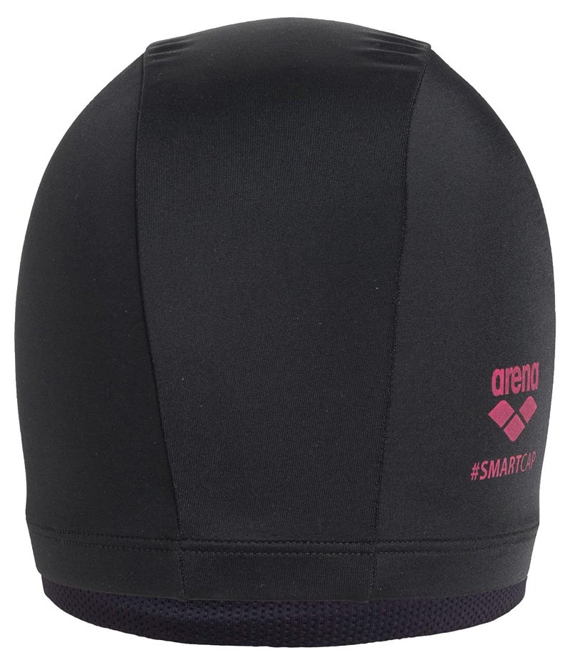 Arena Unisex Adult Smartcap Extra Soft Swim Cap for Fitness Swimmers Two-in-One Headcover for Long Hair, One Size Fits Most, Black - Image 4