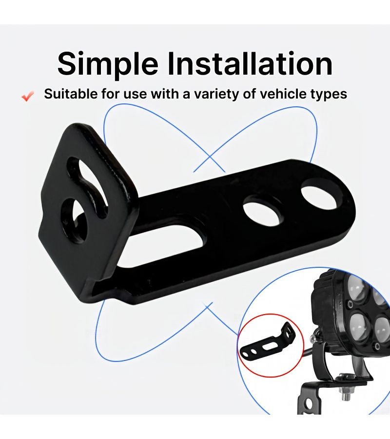 4 Pack Multifunctional Motorcycle Bracket Easy Install High Precision - Image 5