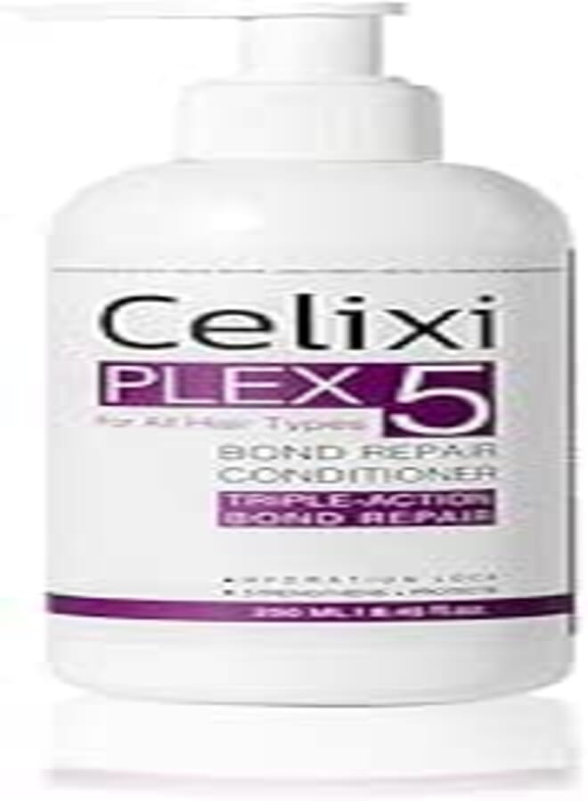 PLEX 5 Bond Repair Conditioner, Triple-Action Formula for All Hair Types, Hydration Lock, Strengthens and Protects, 250 ML, 8.45 fl.oz