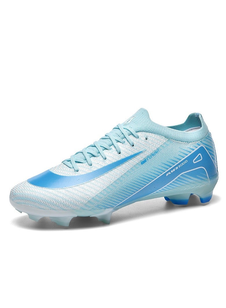 SKT Shiketro Football Turf Spikes, Youth Competition Training Shoes, Lace-Up Breathable And Non-Slip Sports Shoes, Lightweight And Easy-To-Bend Mesh Shoes For Men And Women - Image 1
