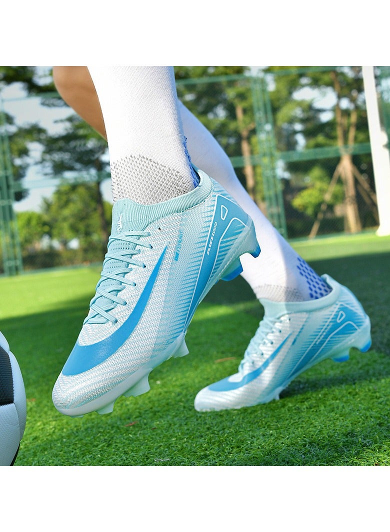 SKT Shiketro Football Turf Spikes, Youth Competition Training Shoes, Lace-Up Breathable And Non-Slip Sports Shoes, Lightweight And Easy-To-Bend Mesh Shoes For Men And Women - Image 4
