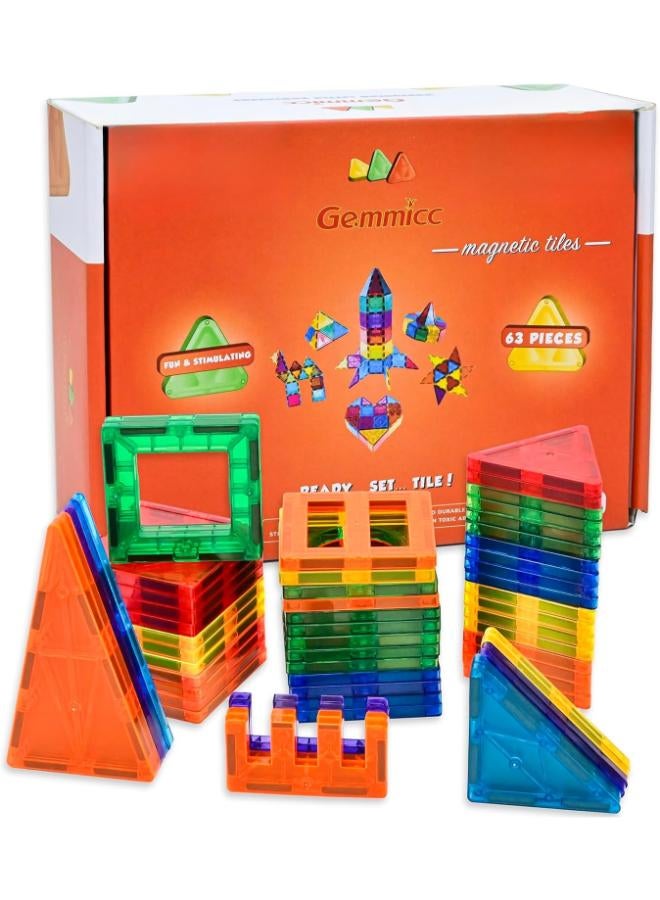 Gemmicc Magnetic Building Blocks Educational Set - Image 1