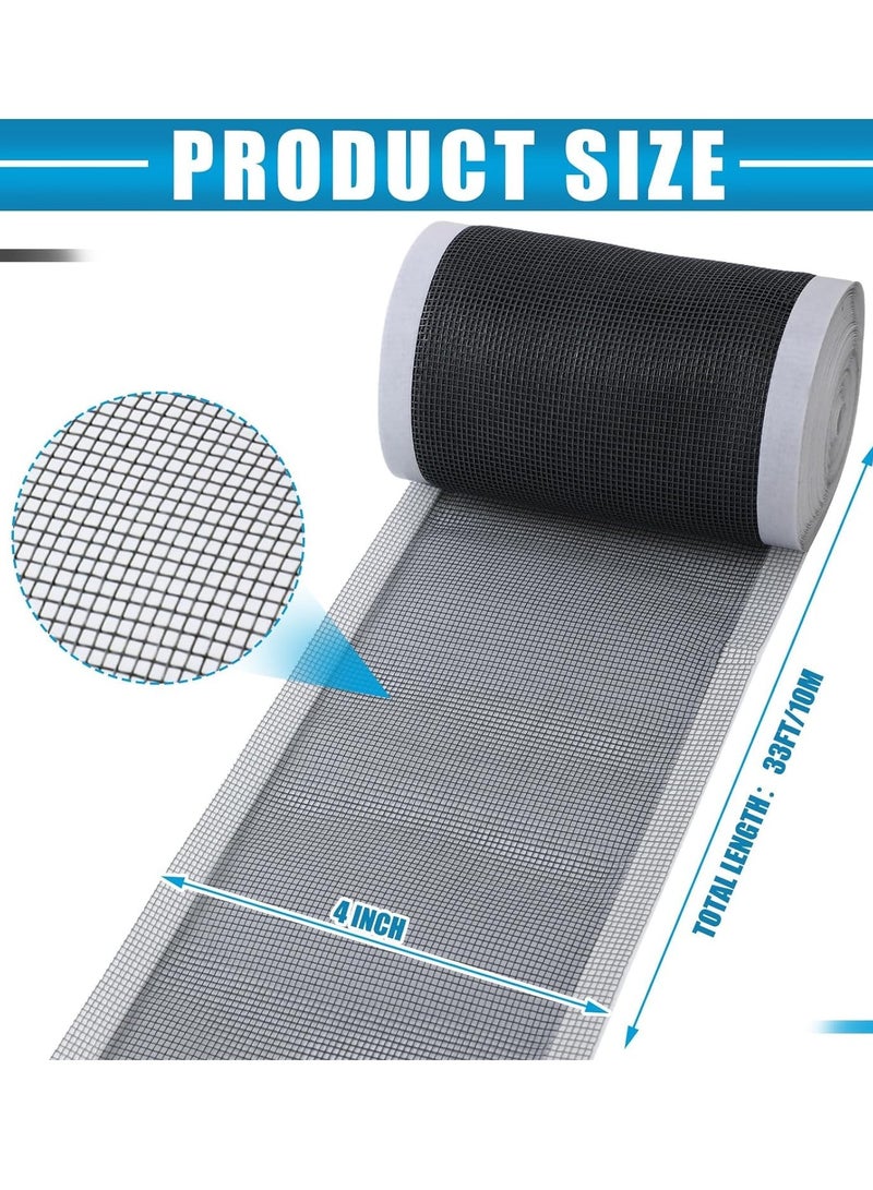 Hoasis Self-Adhesive Shower Drain Hair Catcher Mesh Stickers,Cutable Drain Catcher Anti-Clogging Filter Sticker,Kitchen Bathroom Floor Drain Catcher Anti-Clogging Filter Sticker ﻿  - Image 2