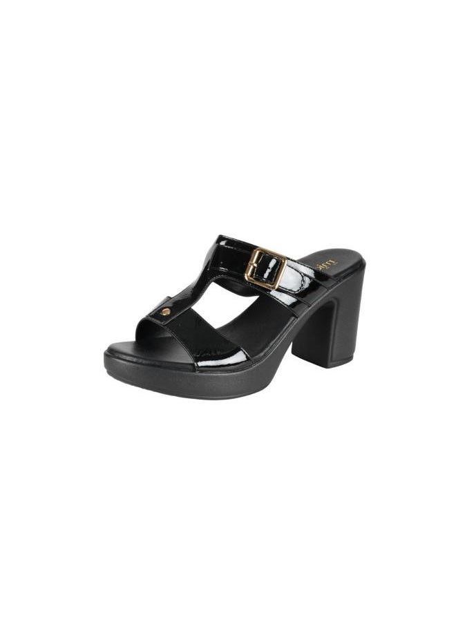 Michelle Morgan 092-2936 Michelle Morgan Ladies High Heel Sandals 414RJ43H Black  - Image 1