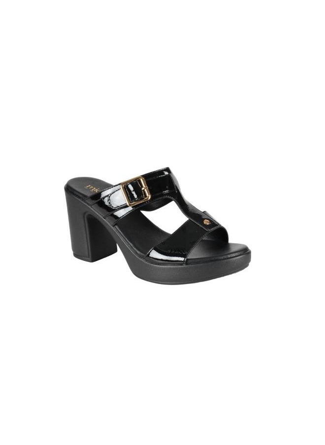 Michelle Morgan 092-2936 Michelle Morgan Ladies High Heel Sandals 414RJ43H Black  - Image 2