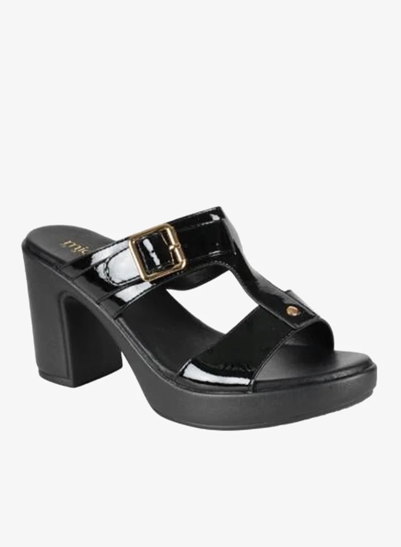 Michelle Morgan 092-2936 Michelle Morgan Ladies High Heel Sandals 414RJ43H Black