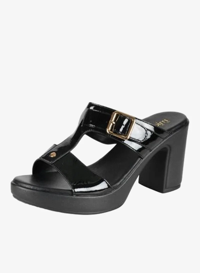 Michelle Morgan 092-2936 Michelle Morgan Ladies High Heel Sandals 414RJ43H Black