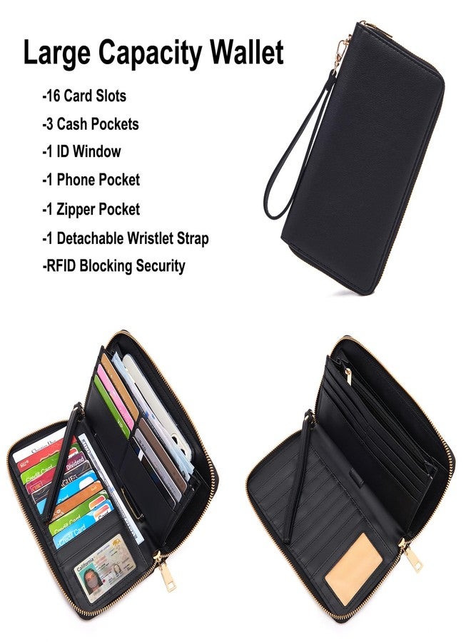 Soperwillton Purse Set Women Tote Handbag Shoulder Bag Top Handle Satchel Work Bag Crossbody Matching Wallet 2pcs - Image 2