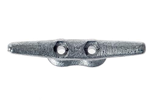 ZUJARA 4 inch Dock Cleats, 10-Pack Galvanized Iron Boat Cleat for Marine or Decorative Applications - Image 4